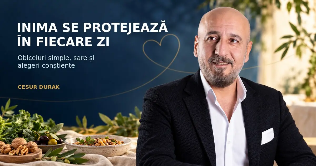 Sănătatea inimii se construiește în fiecare zi