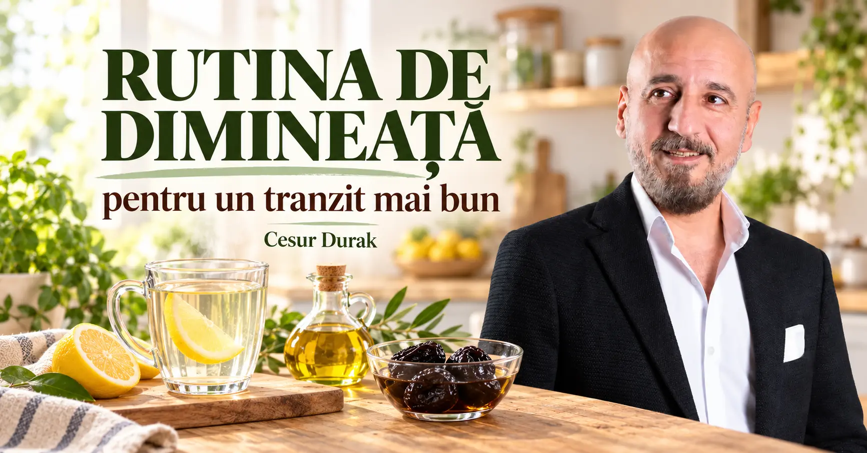Rutina de dimineață pentru un tranzit mai bun