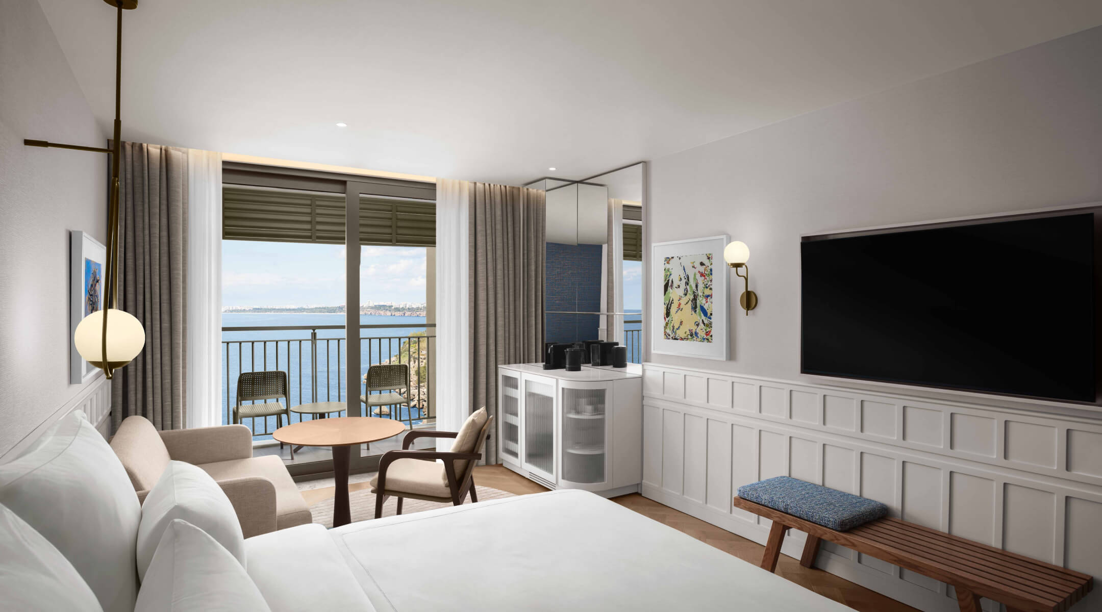 Cameră Deluxe Sea View la Akra Antalya