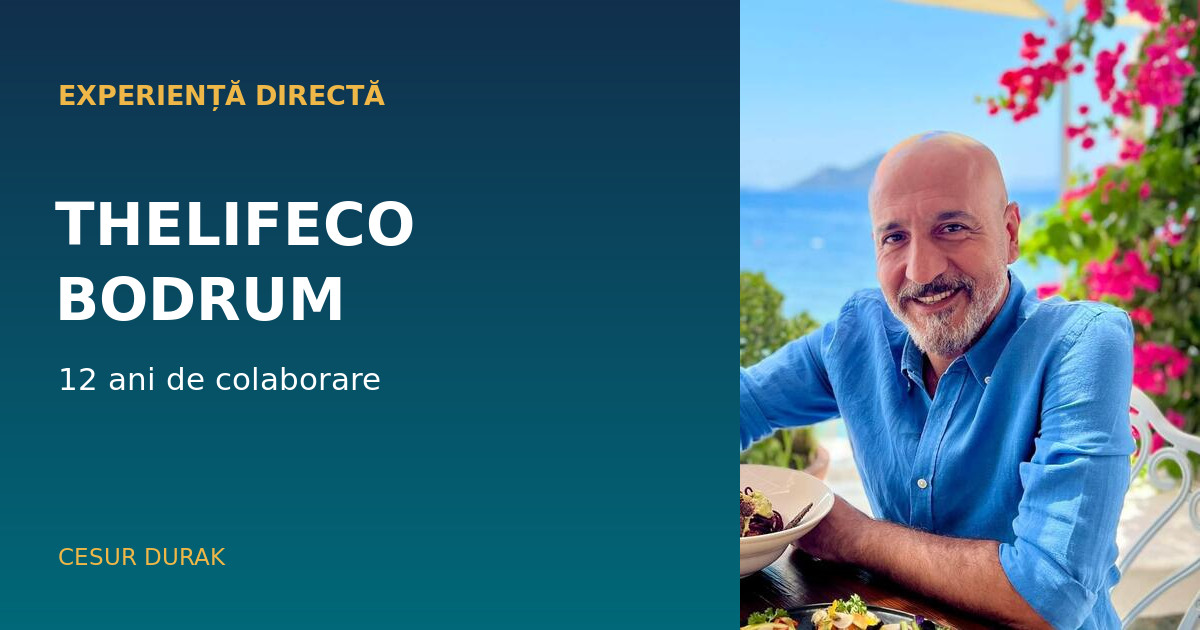 TheLifeCo Bodrum după 12 ani de colaborare