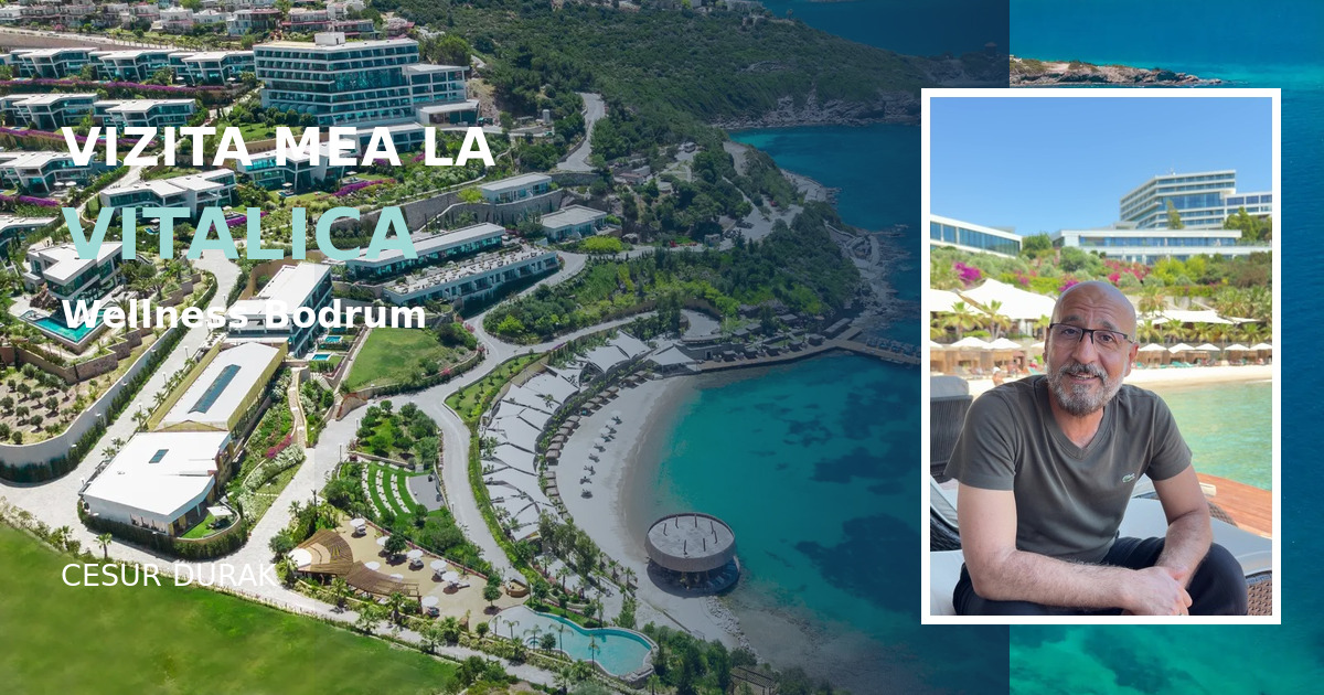 Vizita lui Cesur Durak la Vitalica Wellness Bodrum