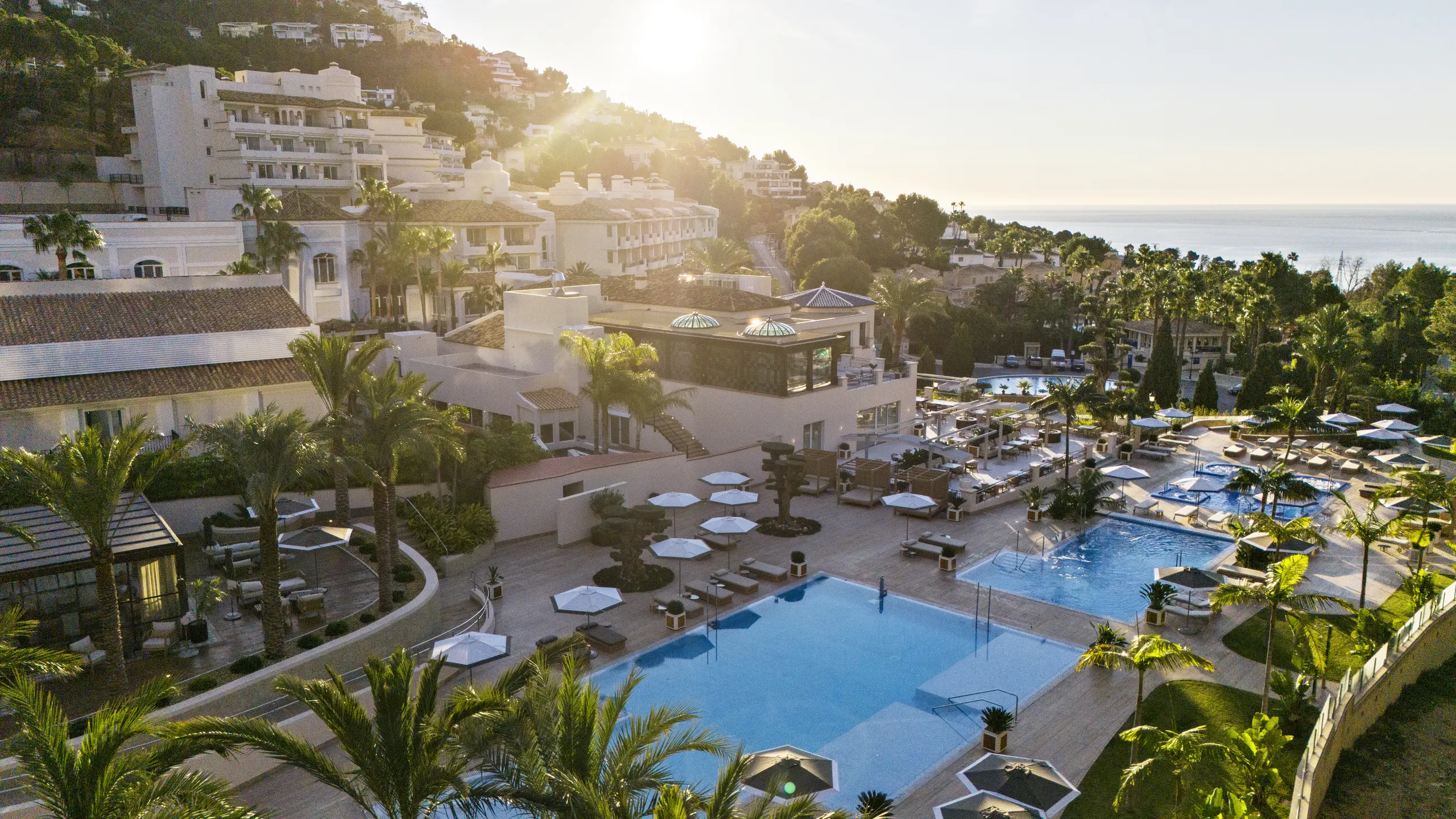 ZEM Wellness Clinic Altea, în Altea Hills, cu vedere la Marea Mediterană