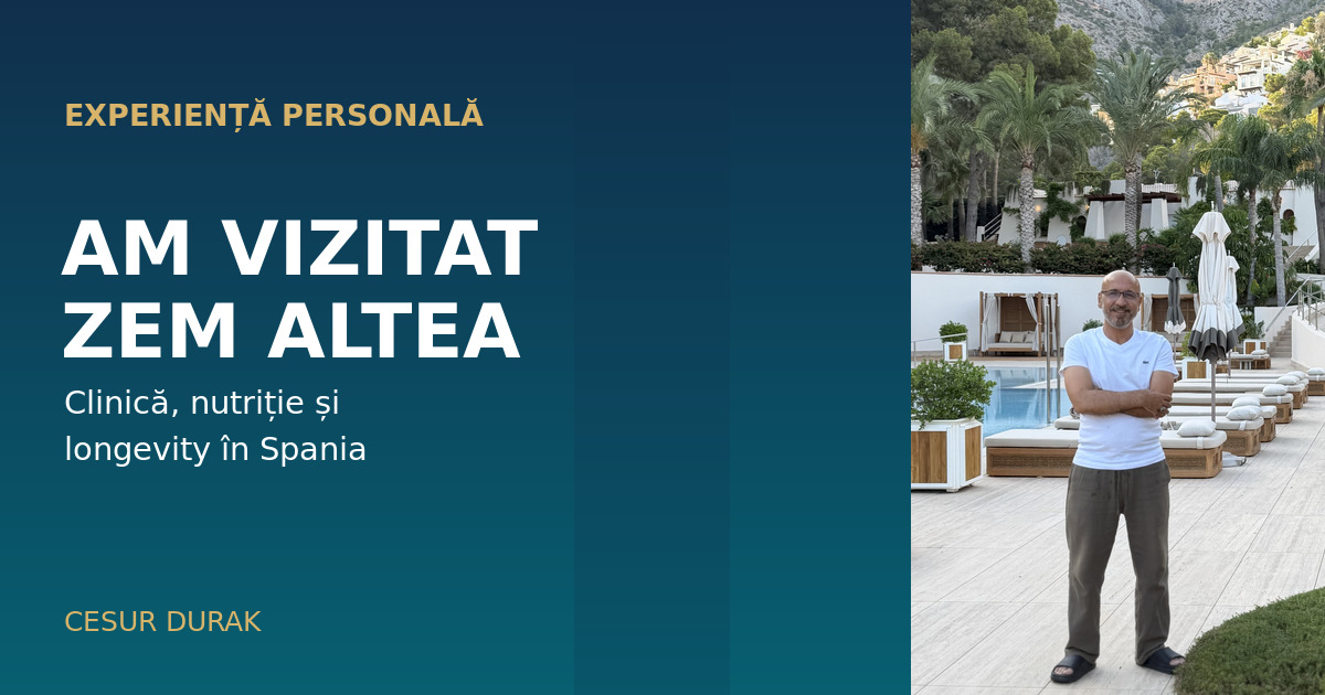 Vizita lui Cesur Durak la ZEM Wellness Clinic Altea